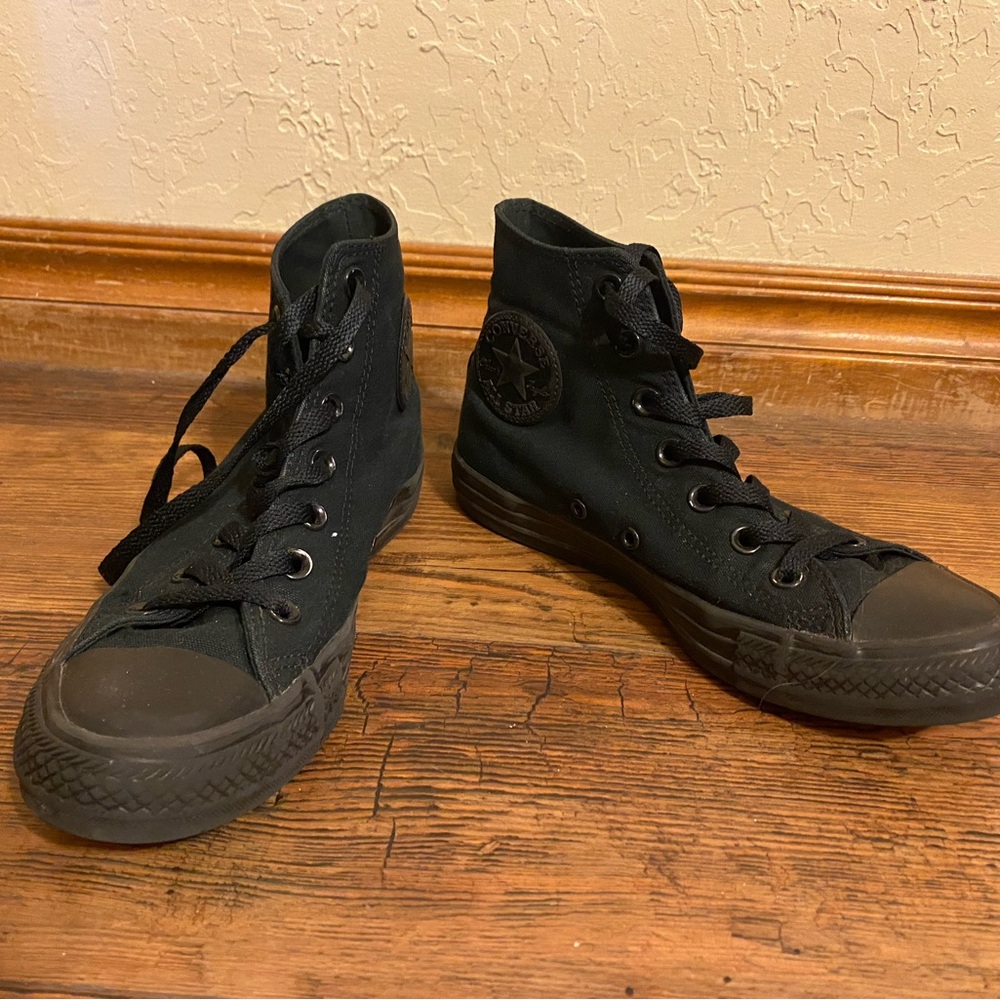 Converse Black High-Top Sneakers